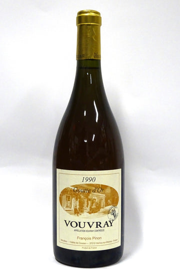 Pinon, Francois & Julien 1990 Vouvray Goutte d'Or 750ml - Pre-arrival (Arrives Mid-September)